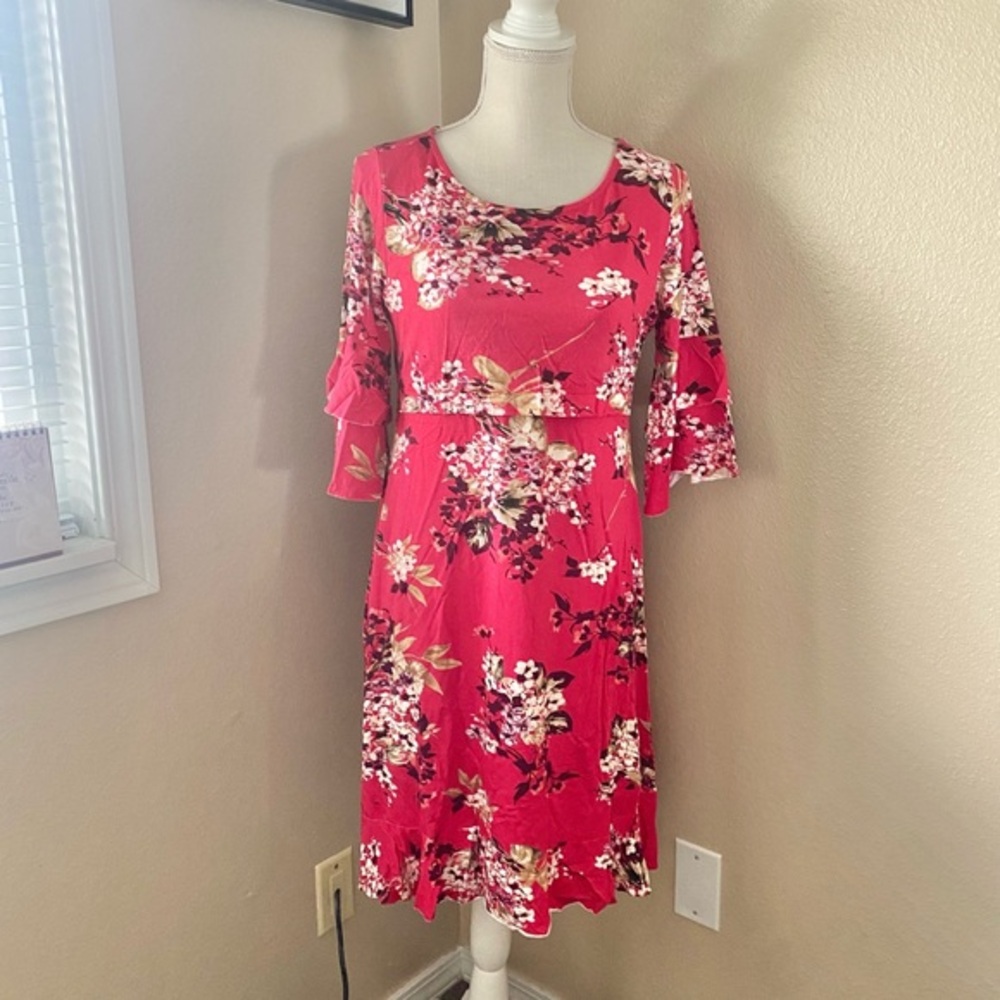 GeBe With Love Monica floral dress, Sz. 6